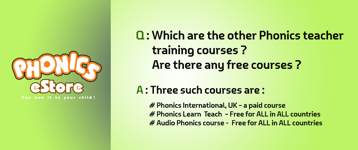 Phonics teacher training in India